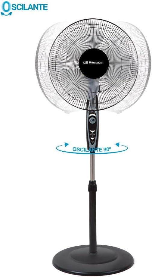 Ventilateur sur Pied Oscillant Orbegozo