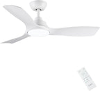 CJOY Ventilateur de Plafond 107 cm