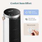 Ventilateur Colonne Levoit Windi - Ultra Silencieux, Moteur DC