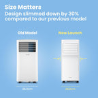 Climatiseur Mobile COMFEE' Breezy Cool 2.0 - 7000 BTU, App & Alexa