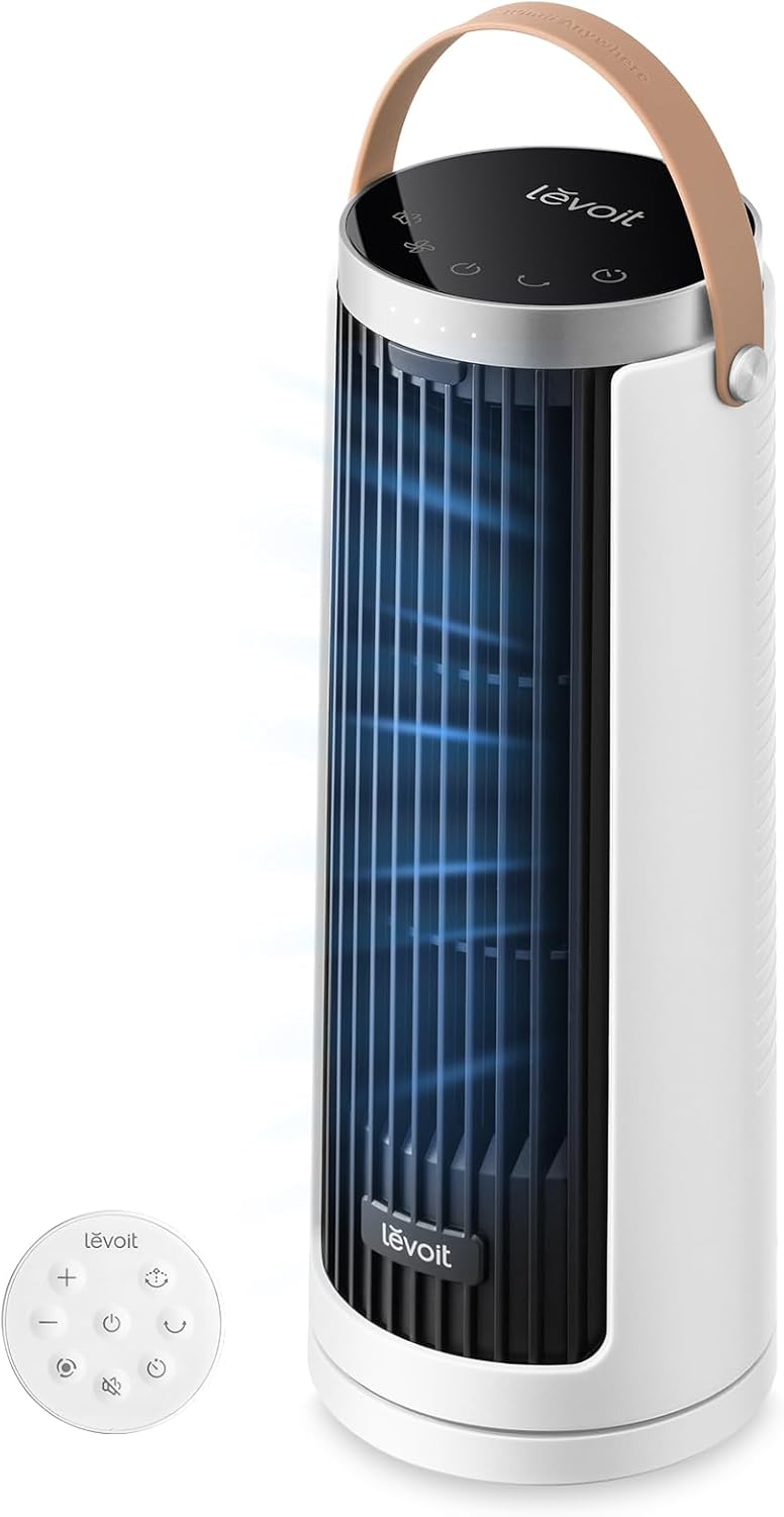 Ventilateur Colonne Levoit Windi - Ultra Silencieux, Moteur DC