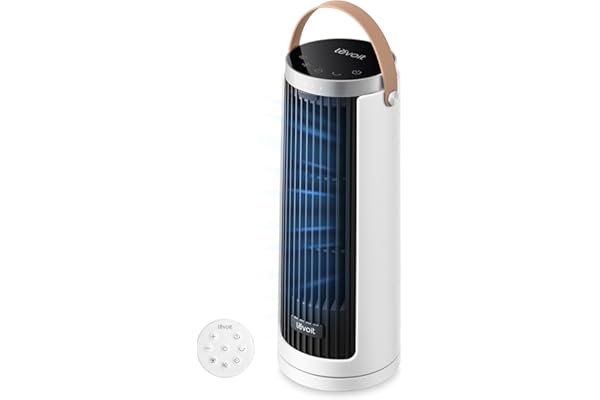Ventilateur Colonne Levoit Windi - Ultra Silencieux 20 dB, Moteur DC