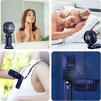 Ventilateur de Bureau Portable Rechargeable USB - 5 Vitesses
