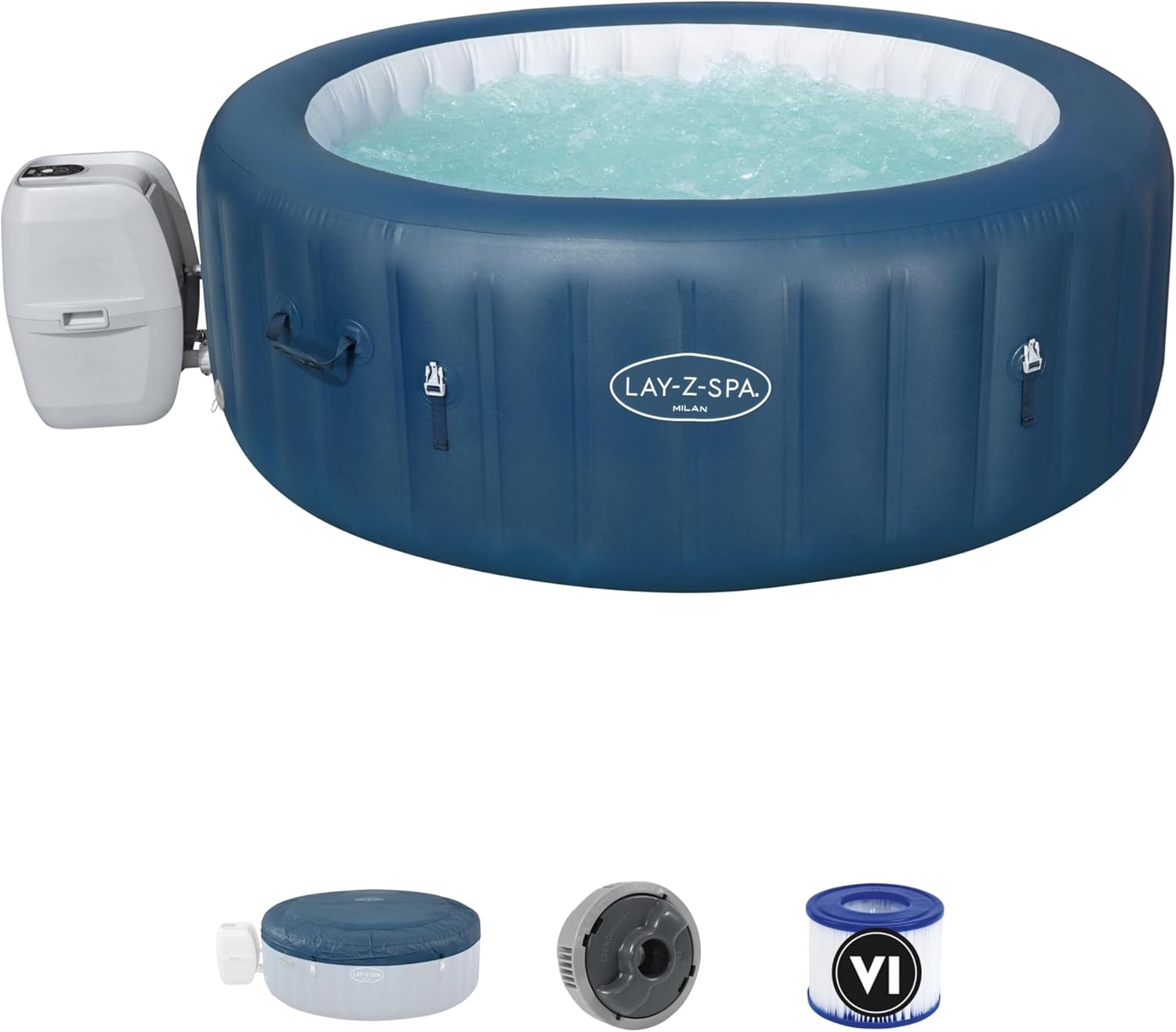 Bestway Lay-Z-Spa Milan AirJet Plus