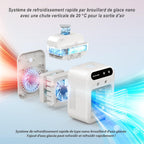 Mini Rafraîchisseur d'Air Portable 4-en-1