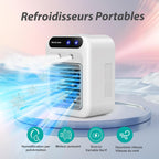 Mini Rafraîchisseur d'Air Portable 4-en-1