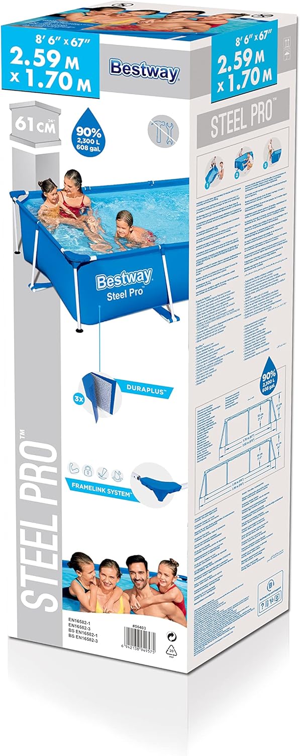 Bestway Steel Pro 2,59 x 1,70 m