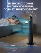 Ventilateur Colonne Midea avec Télécommande - Affichage LED