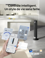 Ventilateur Colonne Connecté DREO - Wi-Fi & Alexa, 106 cm