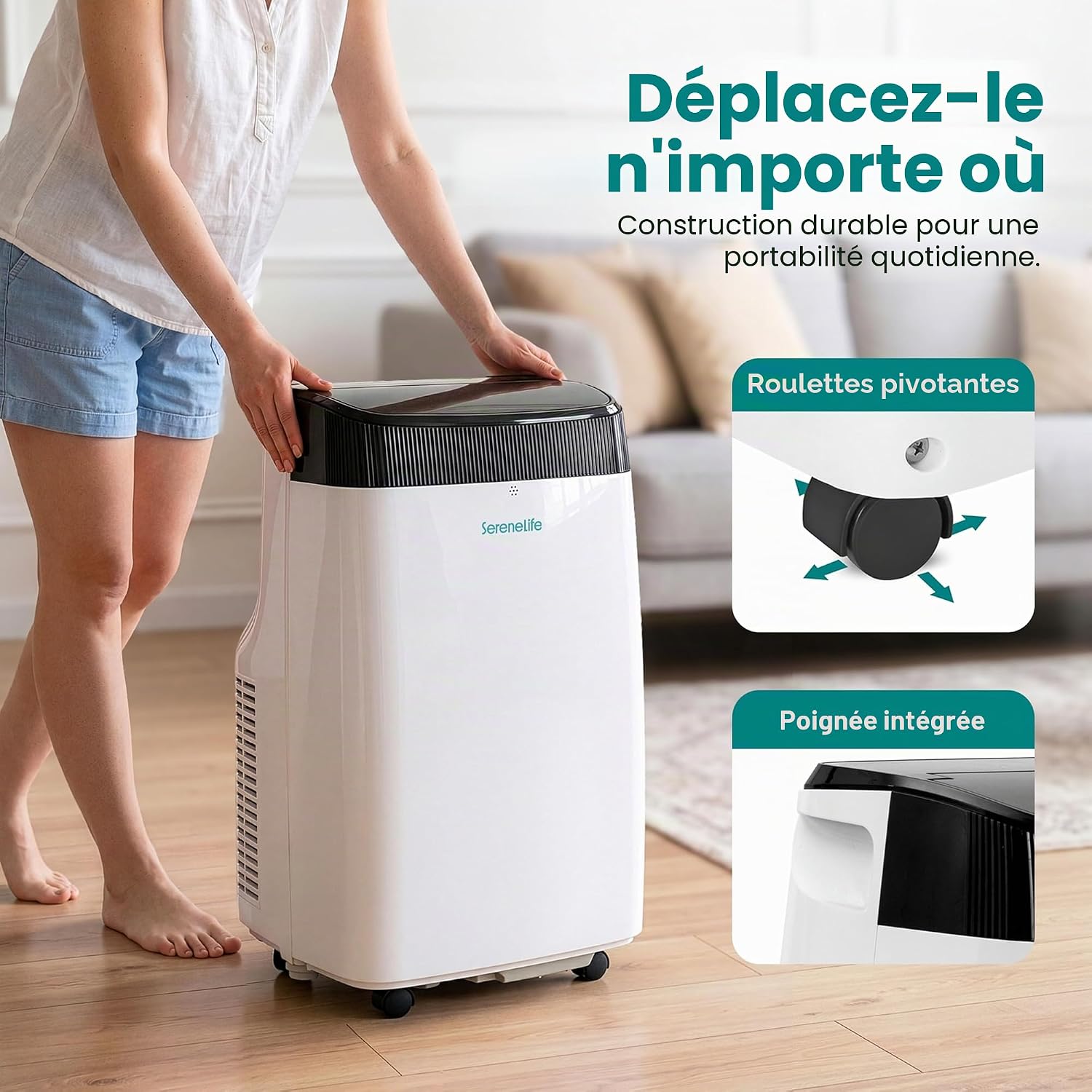 SereneLife 9000 BTU Silencieux