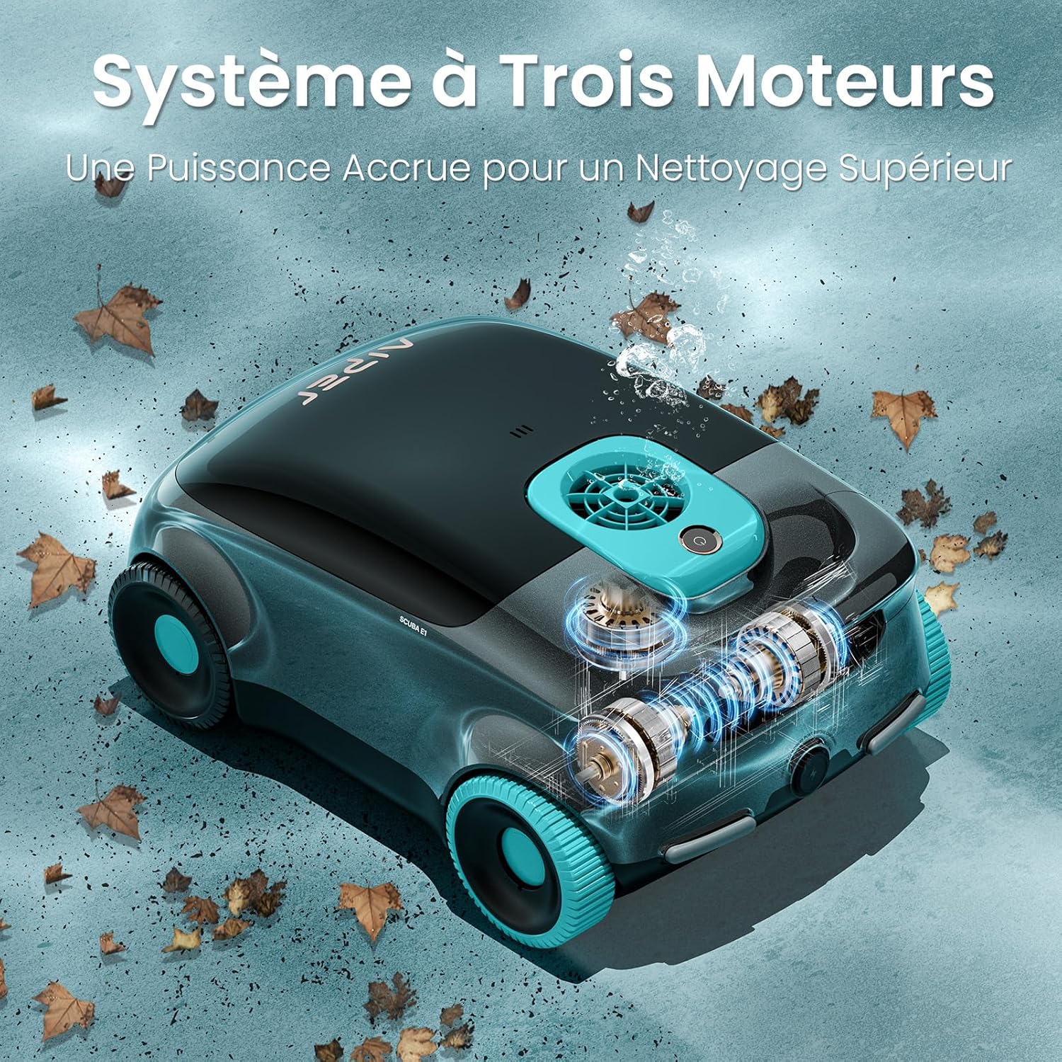AIPER Scuba E1 Robot de Piscine sans fil