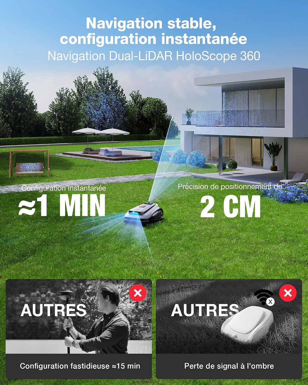 Ecovacs Goat A1600 LiDAR Pro