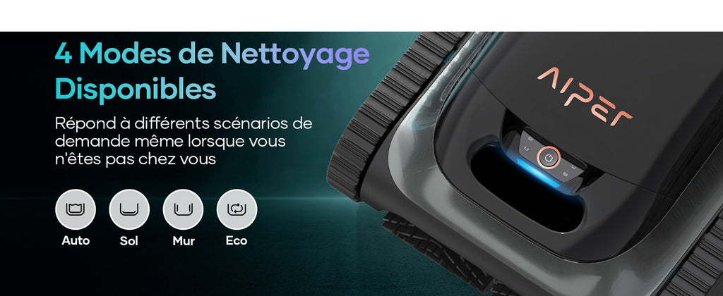 Aiper Scuba S1 Robot Nettoyeur De Piscine Sans Fil
