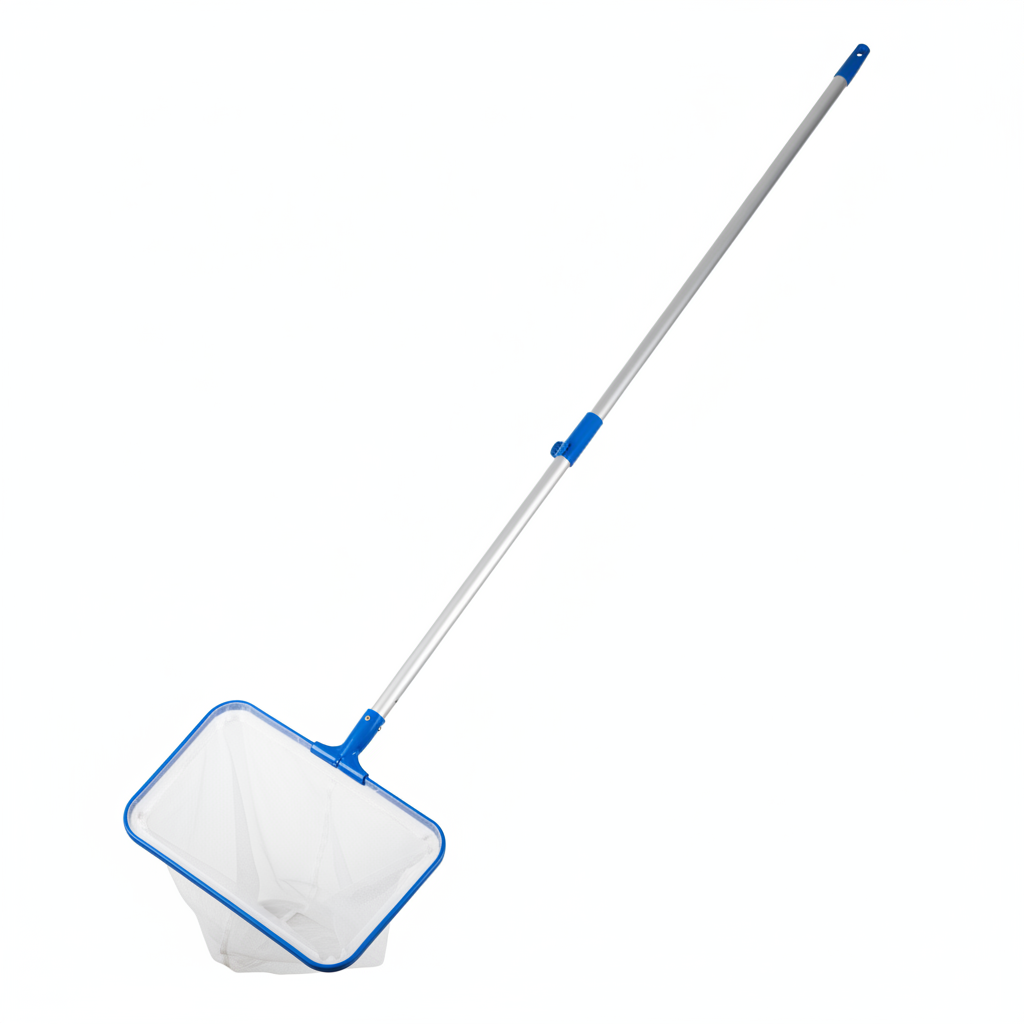 Épuisette de surface + manche télescopique 2,4 m