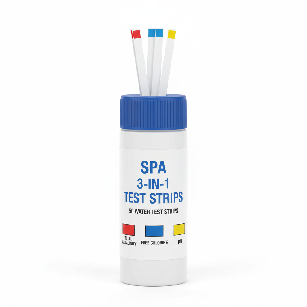 Bandelettes de test 3-en-1 pour spa (50 unités)