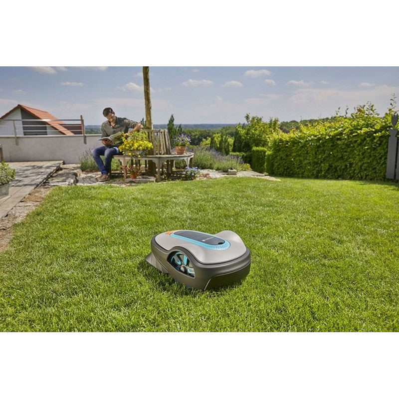 Robot tondeuse connecté GARDENA Sileno life 15101-26 Bluetooth, 750m²
