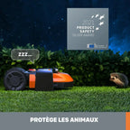 Robot tondeuse connecté WORX PLUS Wr165e, 500 m²