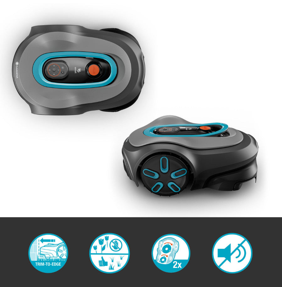 Robot tondeuse Gardena Sileno Max 800 m² – Silencieux