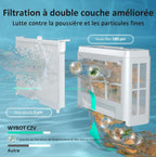 Robot piscine sans fil Wybot C2 Vision – Double filtration
